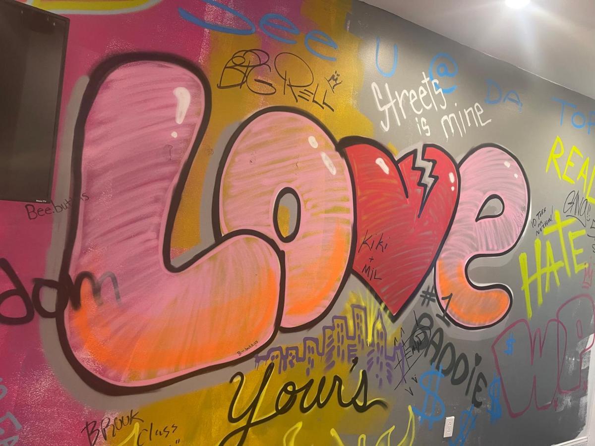 Art Deco Graffiti Suite Philadelphia Buitenkant foto