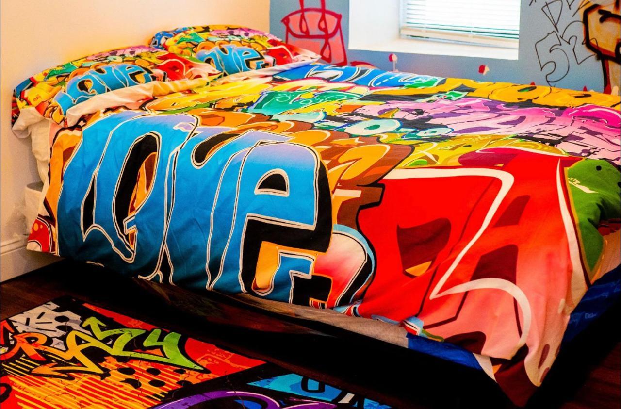 Art Deco Graffiti Suite Philadelphia Buitenkant foto