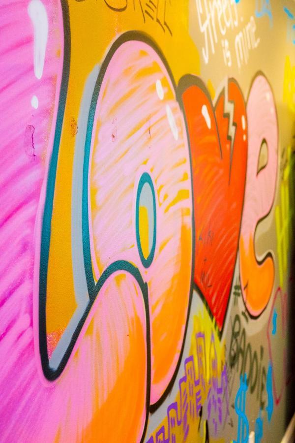 Art Deco Graffiti Suite Philadelphia Buitenkant foto